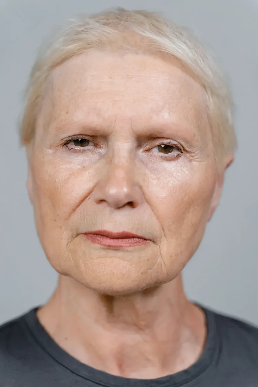 After: Anti-wrinkle injections · forehead and frown